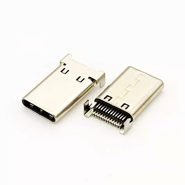 USB TYPE C 24全貼板端公頭