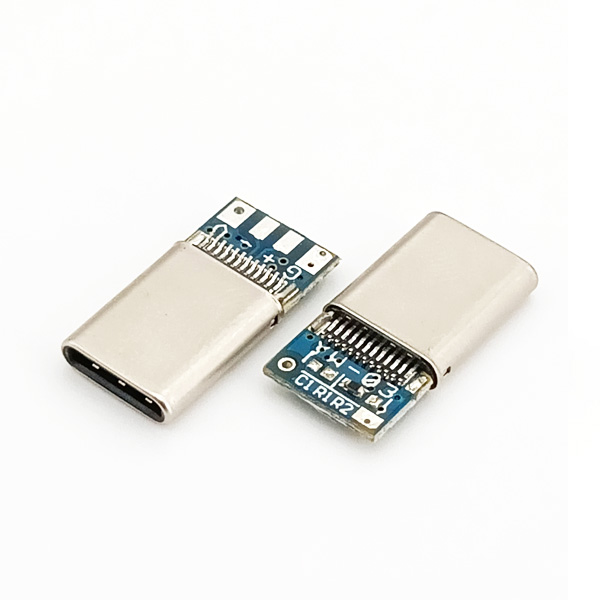 TYPE-C24P公頭；帶56K電阻
