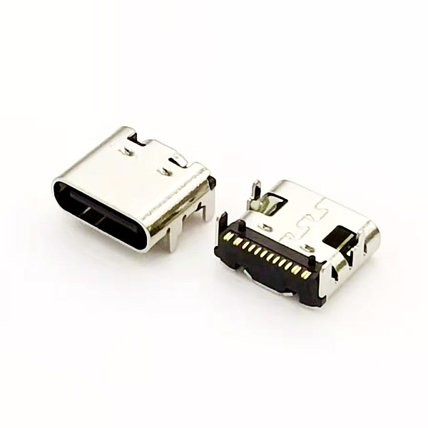 USB TYPE C 16P板上；殼子無彈DIP+SMT